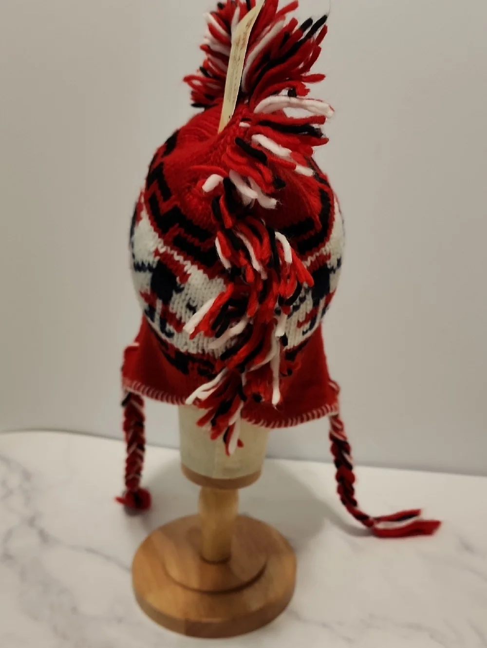 Johnkent Winter Red & White Hat Brand New